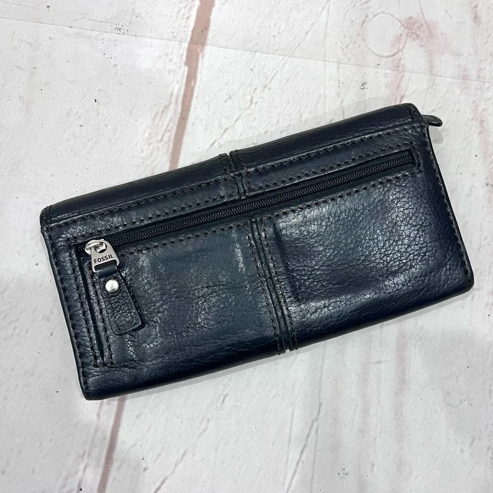 Fossil black genuine